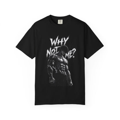 Black t-shirt with white graphic and text 'Camping Since... I'm Old AF!' on a white background